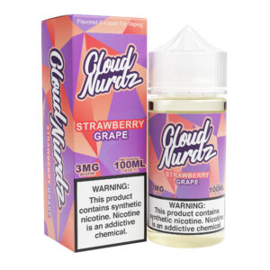 cloud nurdz grape strawberry juice