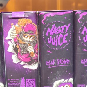 جویس نستی توت انگور سیاه-Nasty Asap grape Juice