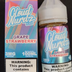 جویس کلود نوردز انگور توت فرنگی-Cloud nurdz grape strawberry juice