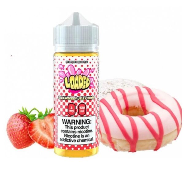 juice loaded strawberry jelly donut