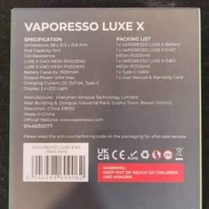 پاد ماد ویپورسو لوکس اکس- Vaporesso Luxe X Pod Mod