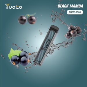 yuoto black mamba 2500 puffs