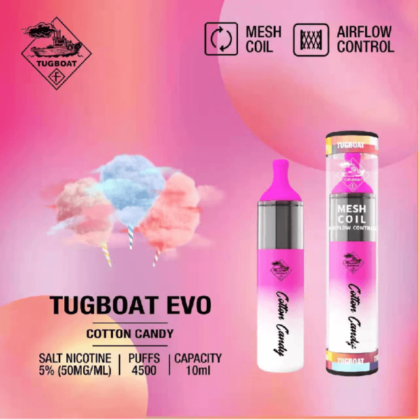 mesh coil cotton candy