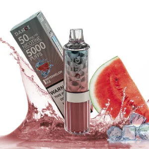 پاد یکبار مصرف دانچی 5000 پاف هندوانه-Danci 5000puffs watermelon