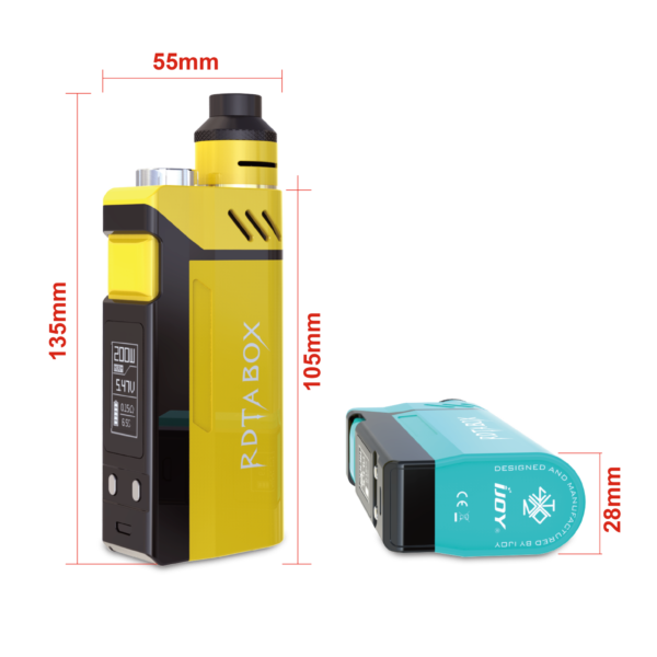 ویپ آی جوی آی تی دی ای باکس_I Joy RTDA box vaporizer - تصویر 2