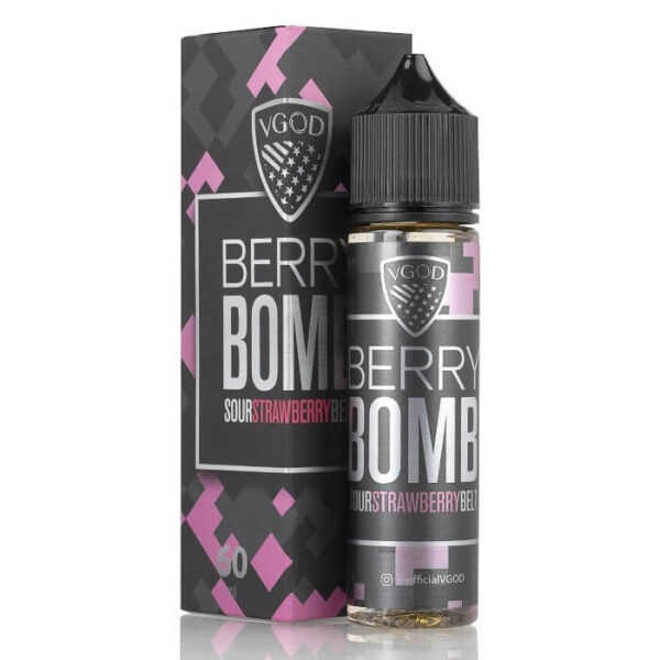 جویس توت‌ فرنگی بمب وی گاد_ Vgod strawberry bomb series juice