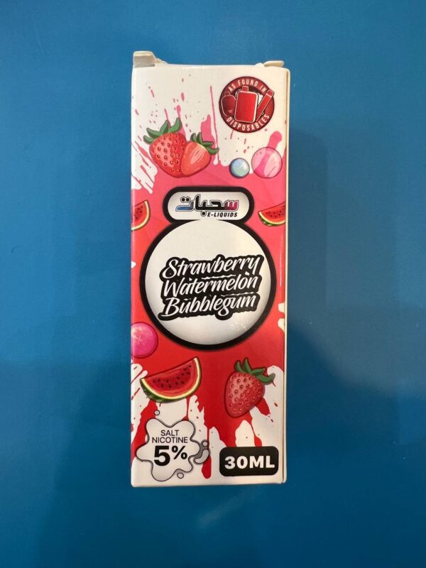 sahbat strawberry melon bubble gum salt