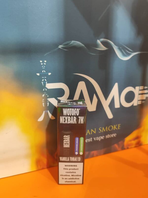 wotofo nexbar vanilla tobacco