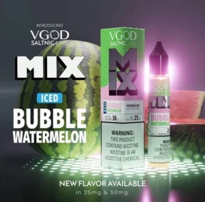 vgod Vgod Bubble Watermelon iced permium saltnic سالت و فری جویس