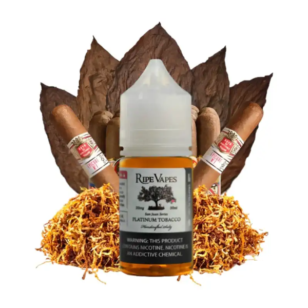سالت نیکوتین رایپ ویپس تنباکو پلاتینیوم - Raipe Vapes Platinum Tobacco Salt