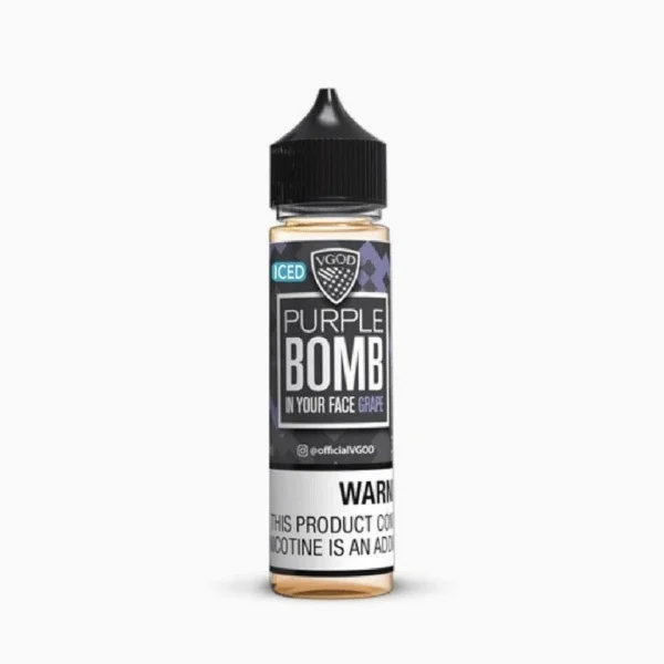 جویس وی گاد انگور یخV god bomb Grape ice free juice