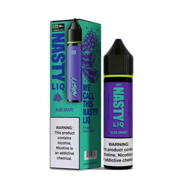 جویس نستی انگور آلوئه ورا nasty Aloe grape free juice