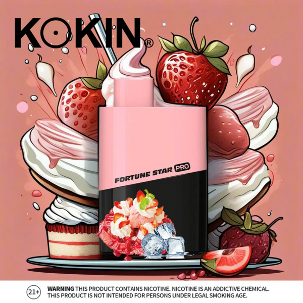 پاد یکبار مصرف کوکین کیوی توت فرنگی گواوا _ Kokin Guava Kiwi StrawBerry Disposable Pod
