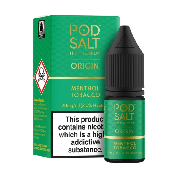 پاد سالت نعنا توتون 10 میل _ Pod salt Menthol tobacco10 ml