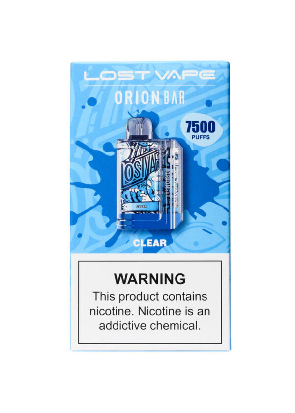 پاد یکبار مصرف لاست ویپ اوریون بار آدامس نعنا _ Lost Vape CLEAR Disposable Pod