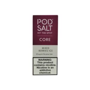 پاد سالت میکس تمشک و توت و یخ _ Pod salt mixed berried ice
