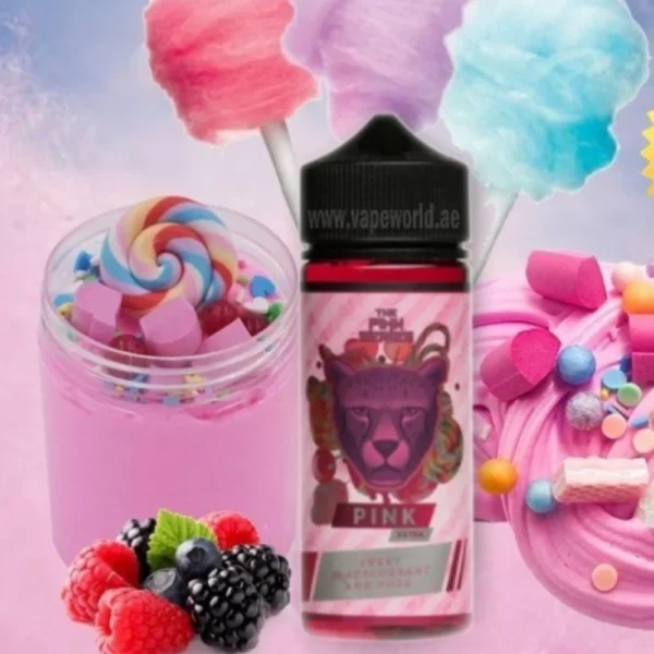 جویس  دکتر ویپ آبنبات پشمک تمشک _ Dr.vape sweet black currant and more free juice