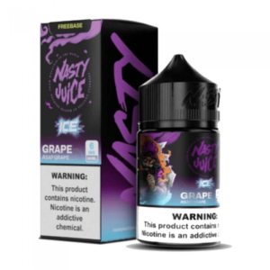فری جویس نستی انگور یخ کوشمن دبل آیس _ Nasty Asap Grape Double Ice Free juice