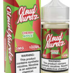 فری جویس کلودنوردز آلبالو سیب - Cloud Nurdz Cherry Apple Free Juice 100 ml