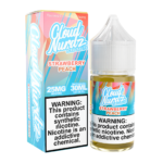 فری جویس کلودنوردز هلو توت فرنگی یخ - Cloud Nurdz Peach Strawberry Ice Free Juice 100 ml