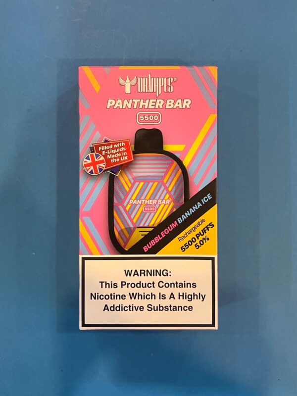 پاد یکبارمصرف دکترویپ آدامس بادکنکی موز یخ _ Dr.Vapes Bubble gum Banana ice disposable pod