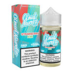 فری جویس کلودنوردز کیوی توت فرنگی یخ - Cloud Nurdz Kiwi Strawberry Ice Free Juice 100 ml