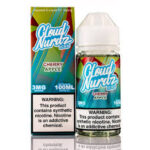فری جویس کلودنوردز آلبالو سیب یخ - Cloud Nurdz Cherry Apple ice Free Juice 100 ml