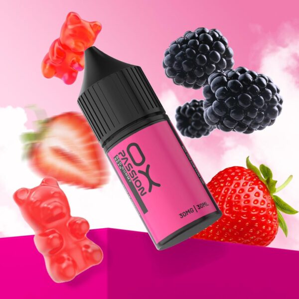 سالت اوکسوا پاستیل تمشک توت فرنگی سری پشن _ Oxva Passion Red Gummy bear Salt
