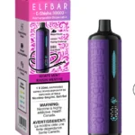 ویپ یکبارمصرف دکترویپ انگور نعنا _ Dr.Vapes Grape Mint Elf Bar disposable vape