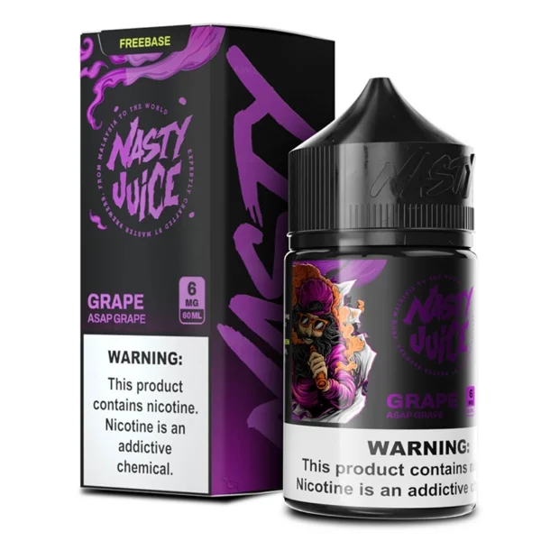 فری جویس نستی انگور _ Nasty grape free juice