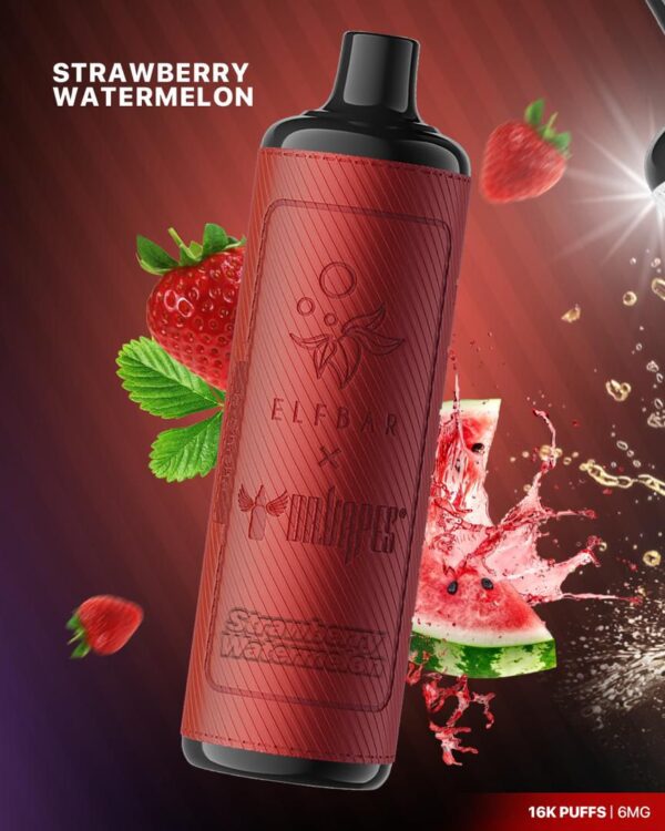 ویپ یکبارمصرف دکترویپ هندوانه توت فرنگی نعنا _ Dr.Vapes Strawberry watermelon disposable vape