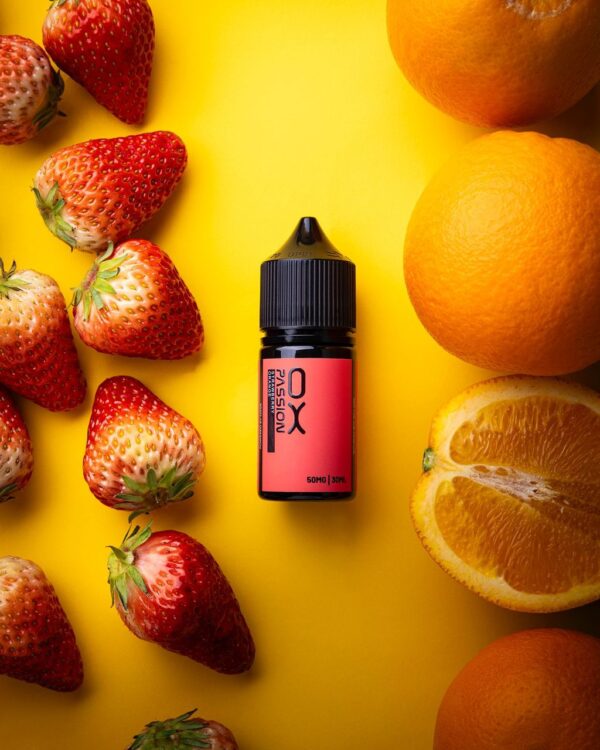 سالت اوکسوا پرتقال توت فرنگی سری پشن _ Oxva Passion Strawberry Orange Salt