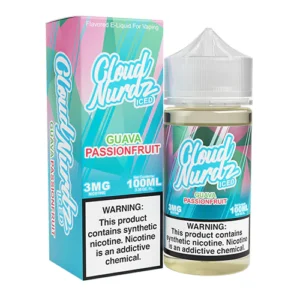 فری جویس کلودنوردز گواوا پشن فروت یخ - Cloud Nurdz Guava Passion Fruit iced Free Juice 100 ml