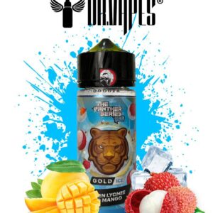 فری جویس لیچی انبه گواوا یخ دکترویپ 120 میل _ Dr.Vape Gold Ice Free Juice
