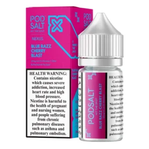پاد سالت میکس انواع توت و بلوبری و تمشک_Pod Salt Nexus Blue Razz Cherry Blast