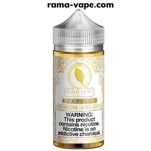 فری جویس گلد لیف وانیل _ Gold leaf ACAPULCO 100ml free juice