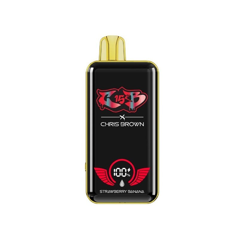 پاد یکبارمصرف کریس برون توت فرنگی موز _ Chris Brown Strawberry banana disposable pod